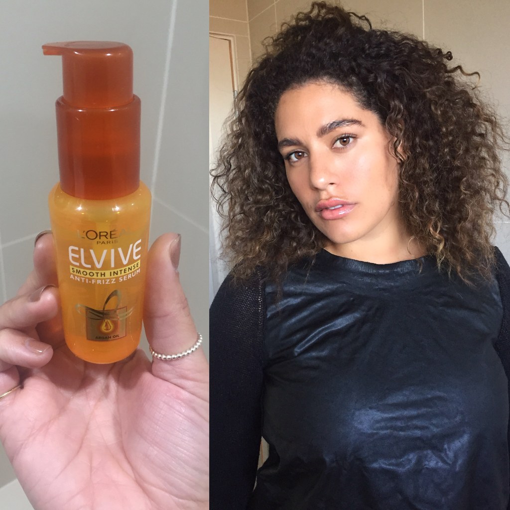 Elvive Smooth Intense Anti-Frizz Serum. 