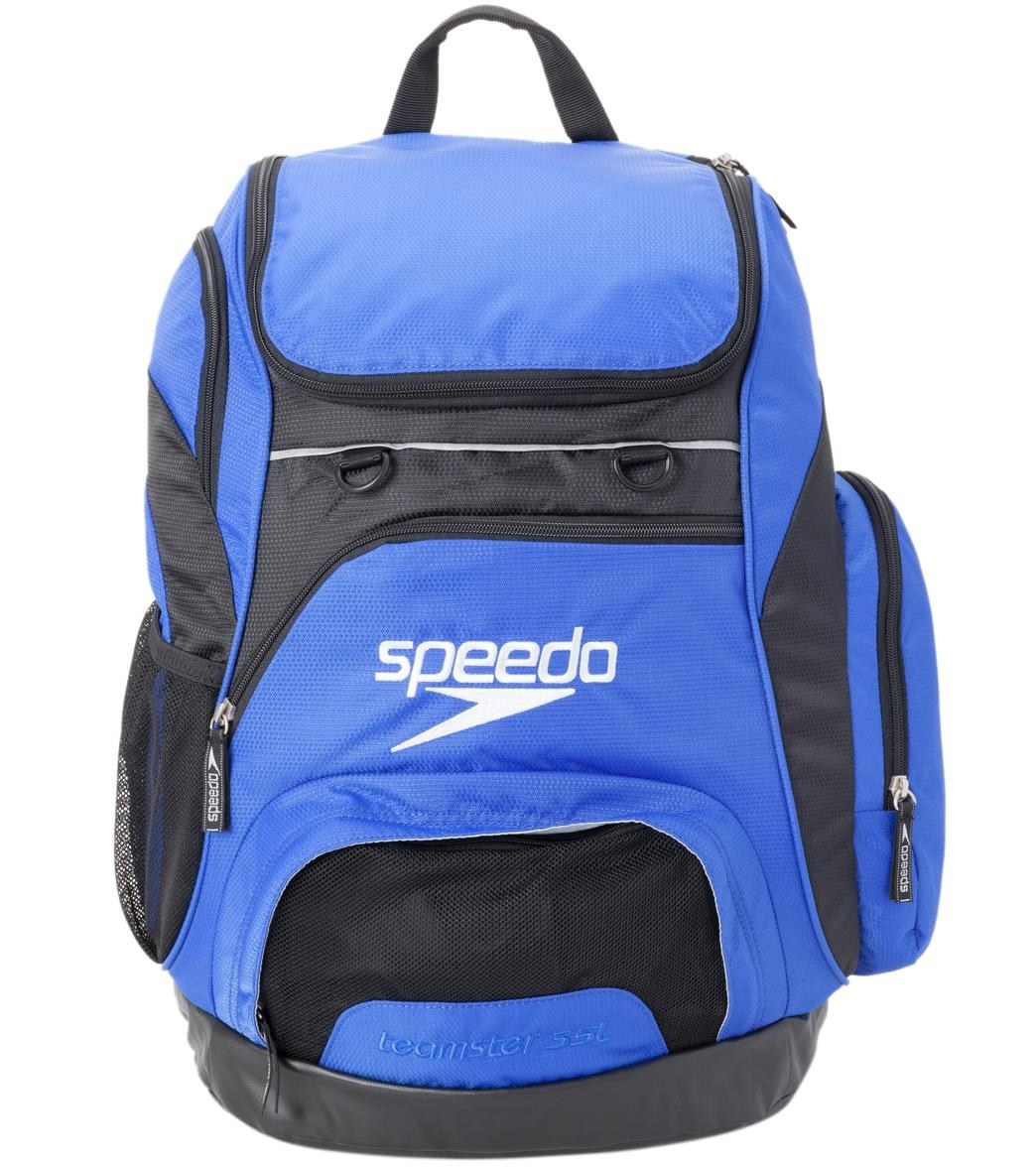 This backpack is a beautiful, amazing thing. It has a dirt bag for your wet suits, and it has a bleacher seat in the back pouch. Be sure to let it air out so it doesn't mildew. Speedo has a sale going on, so if you want this bag cheap-ish, go here.