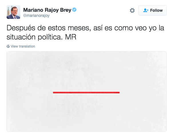 Con la campaña electoral para las próximas elecciones recién empezada, varios líderes del PP han empezado el lunes con un tuit bastante enigmático.