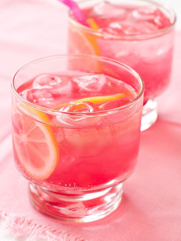 Raspberry-Pink Lemonade