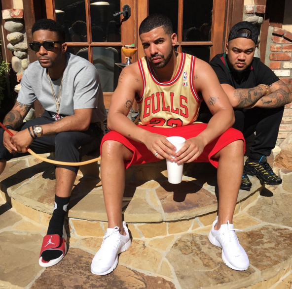 Yesterday, Drake celebrated Memorial Day with a big ole' pool party at his Calabasas mansion, YOLO Estate.
