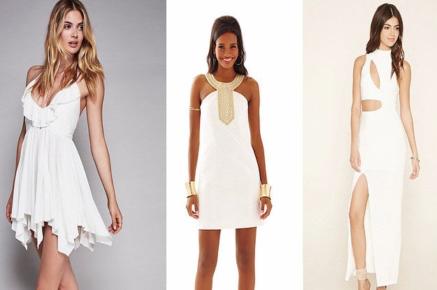 17 White Dresses You Can Buy And Stain 