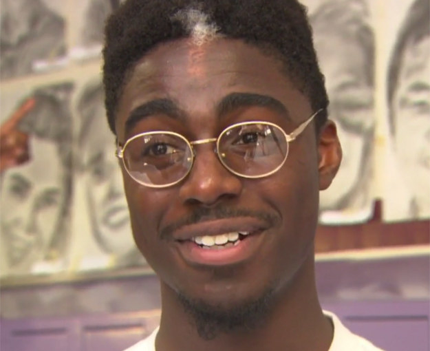 Meet Phillip Sossou. He's a graduating senior at Boston Latin High School in Boston.