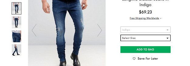 ASOS Wants You Know Super Long Aren't A Mistake