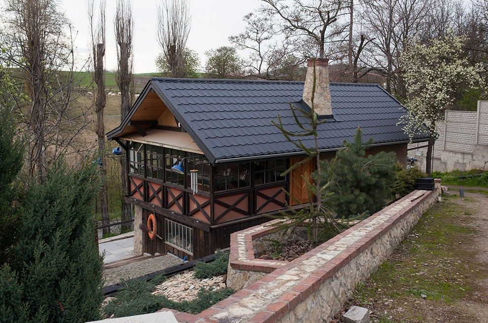 Boczek&#x27;s explorer meeting house in Piława Górna, Poland.