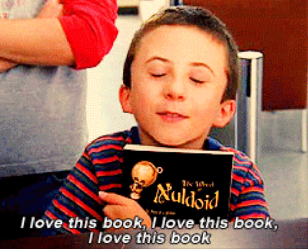 Become jealous when someone is reading your favorite book for the first time.