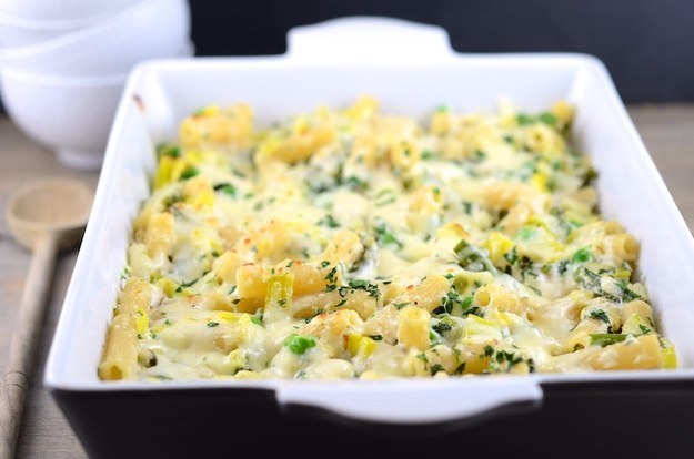 Spring Vegetable Pasta Bake