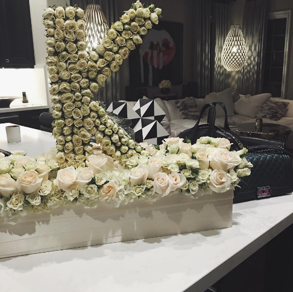 Flowers in Kardashian life: