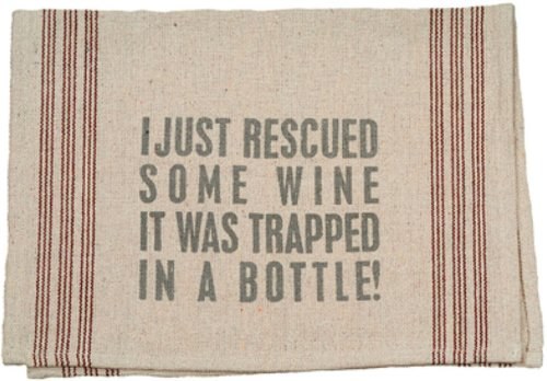 Chelsea: HEY DUDE, maybe the wine wasn't waiting around to be rescued! Joanna: 🎶 I'm a winey in a bottle baby, come, come, come on and let me out. 🎶 (Christina Aguilera) (Please forgive me.)