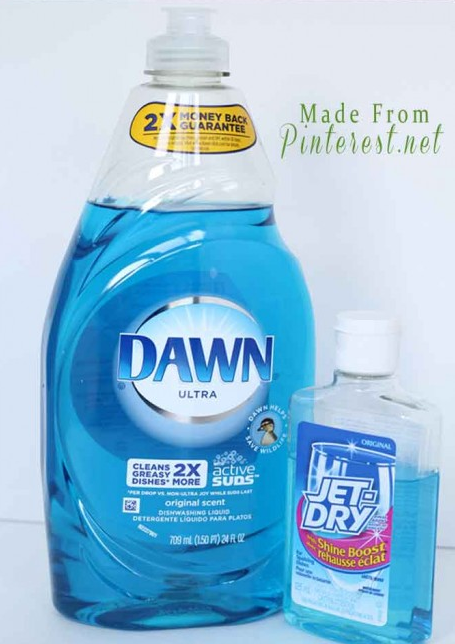 Then clean your windows with your favorite glass cleaner.