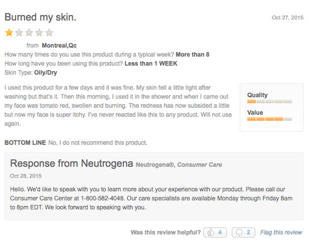 People Say These Neutrogena Products Are Leaving Their Face Burning And Irritated