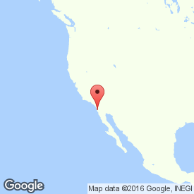 Map of Tijuana, Mexico