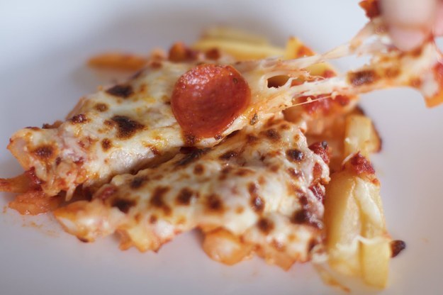 French Fry Pizza