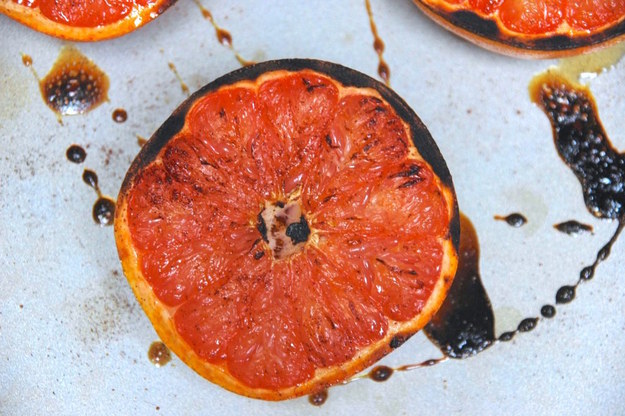 Easy Honey Brûléed Grapefruit