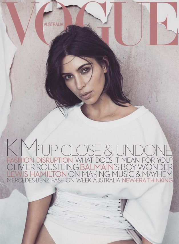 Kim Kardashian's New Vogue Australia Cover Is Insanely Perfect