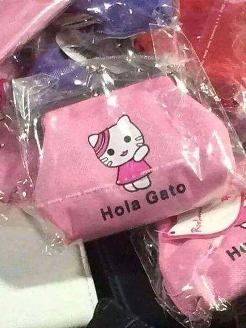 Cuando aún no caía en los estragos de las drogas por llamarse Hello Kitty.