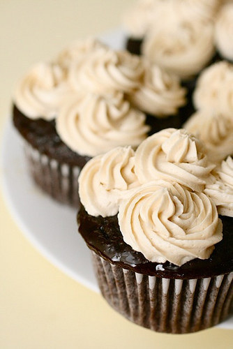 Chocolate Kahlua Cupcakes