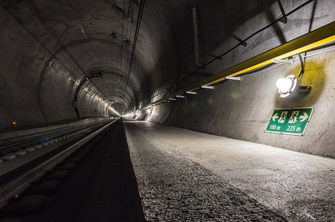 The World's Longest Rail Tunnel Had A Creepy AF Opening Ceremony ...