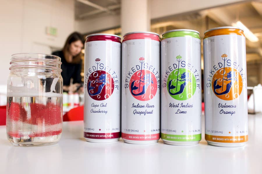 Alcoholic Sparkling Water Exists And We Tried It