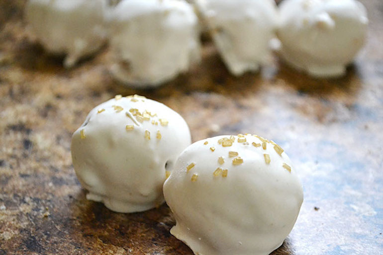 These cake balls are bite size, so it’s okay to have several. Recipe here.