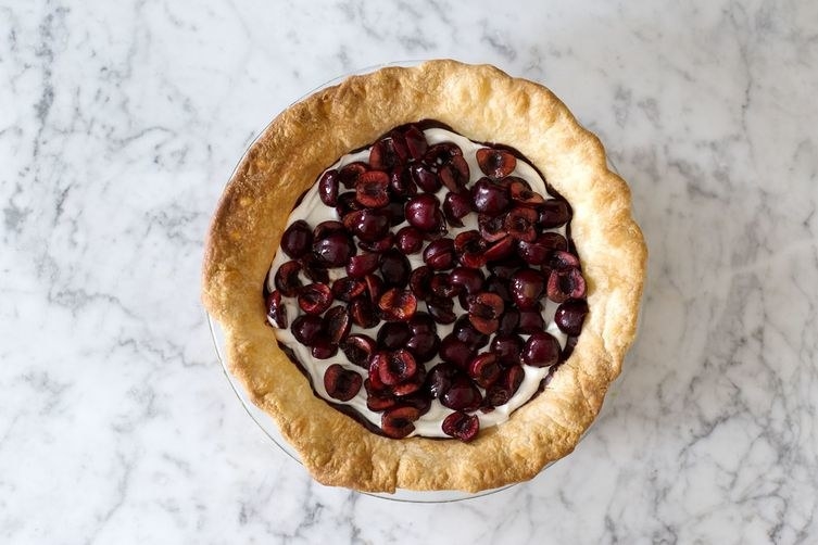 Cherry pie meets chocolate and lives happily ever after. Get the recipe.