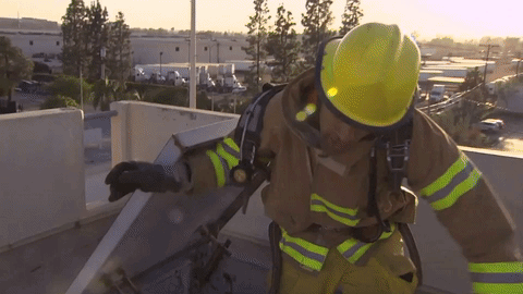 Grant wins the "firefighting competition" because he is a firefighter. Really riveting television. Grant is also lowkey a monster who left his girlfriend of several years to go on The Bachelorette without telling her. This is a true story! Look it up! You have Google!