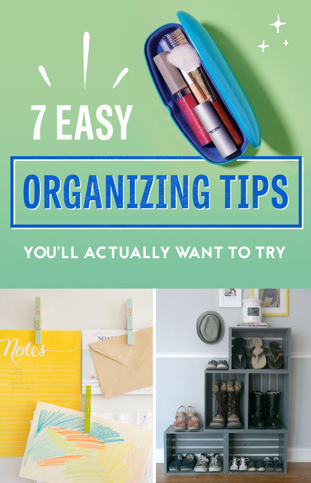 7 Quick Organizing Tricks You'll Actually Want To Try