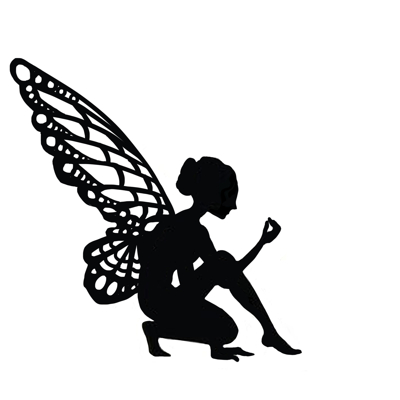 fairy cut out template