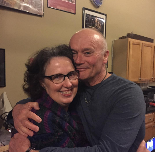 When Phyllis came out to Creed's show, An Evening of Music & Comedy, in January 2016.