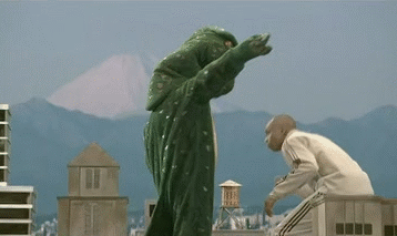 That means you too, Godzilla!