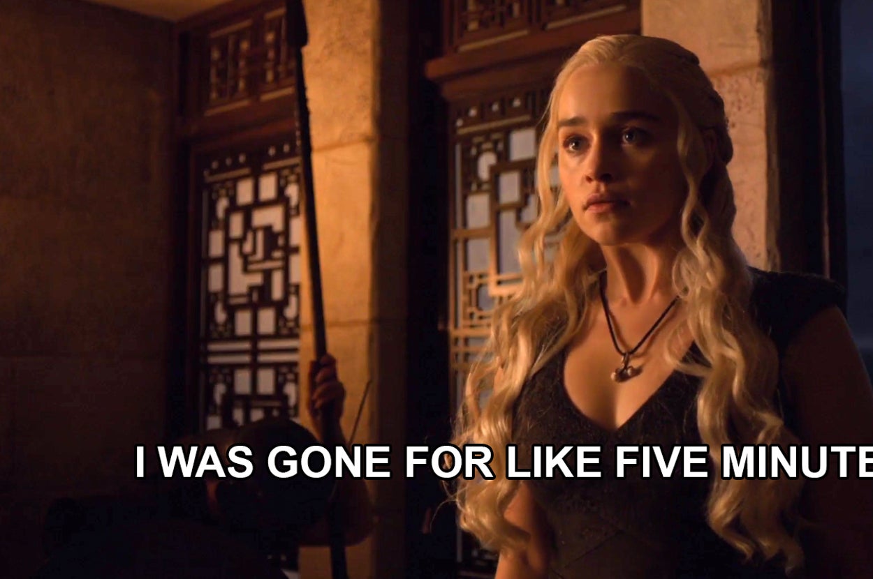 65 Thoughts I Had During This Week's "Game Of Thrones," Including "It's ...