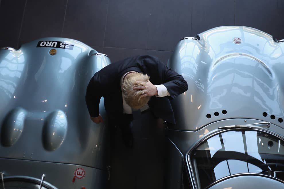 Boris Johnson Says He Does Not Actually Dye His Hair