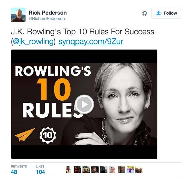 J K Rowling S Advice On Screwing Up Is Actually Inspirational