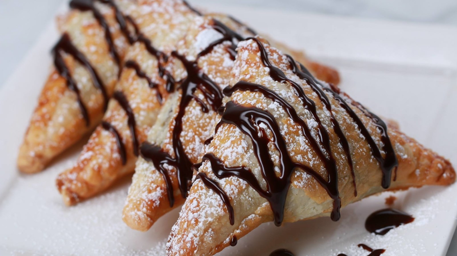 Nutella Puff Pastry Turnovers