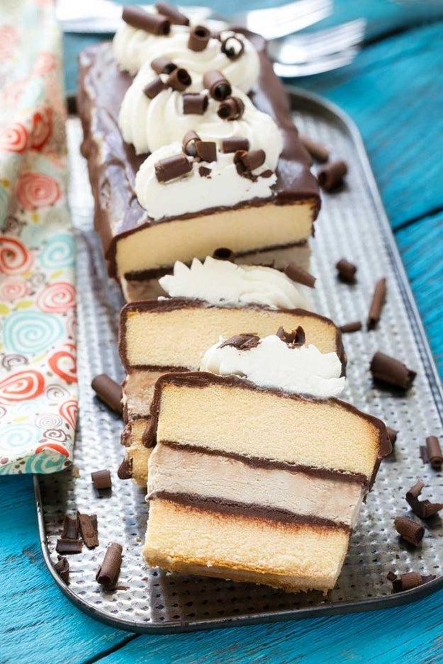 Tiramisu Ice Cream Cake