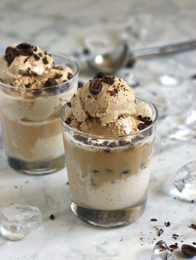 Cold Brew Iced Coffee Affogato