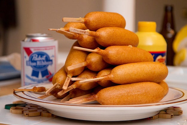 Corn dogs