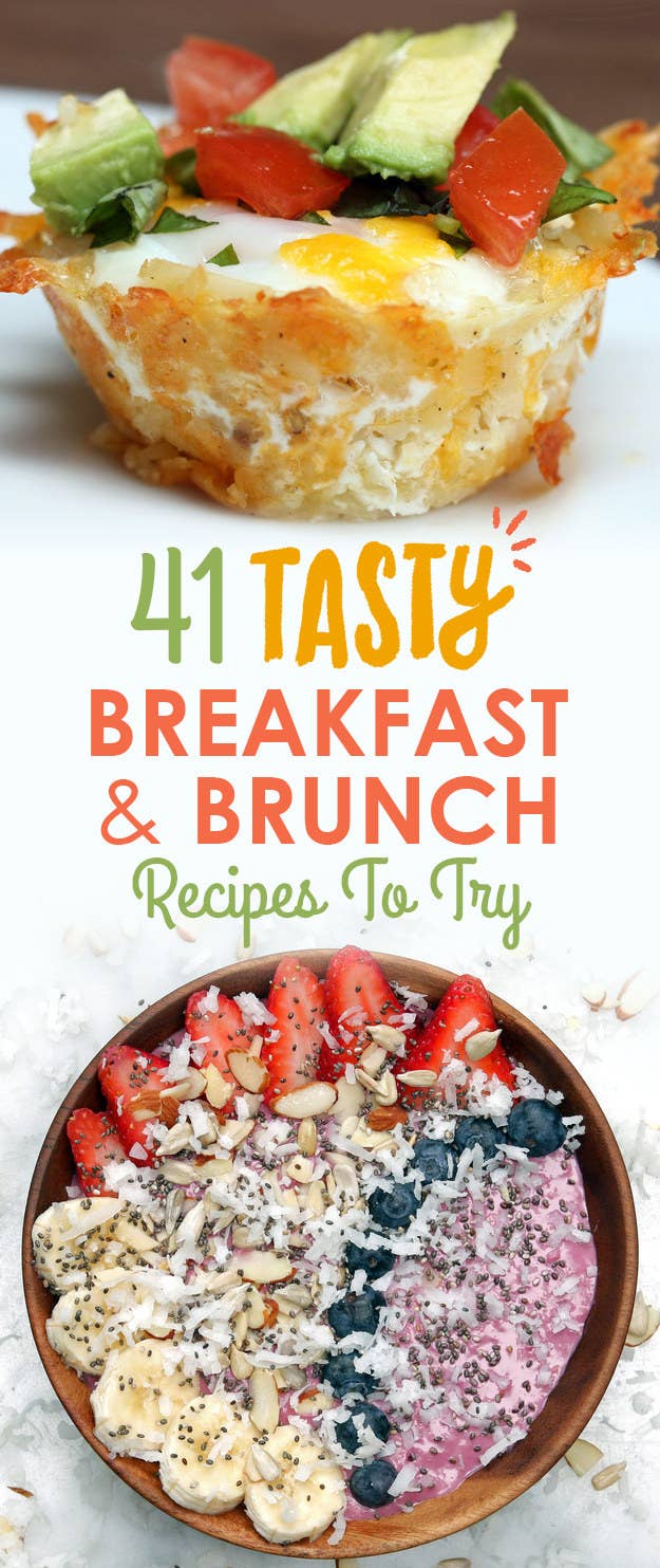 41 tasty breakfast & brunch recipes to save for later