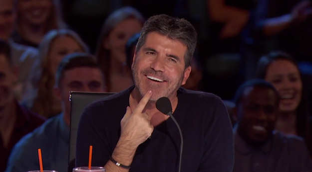 She even made Simon laugh out loud, and we all know how he can be.