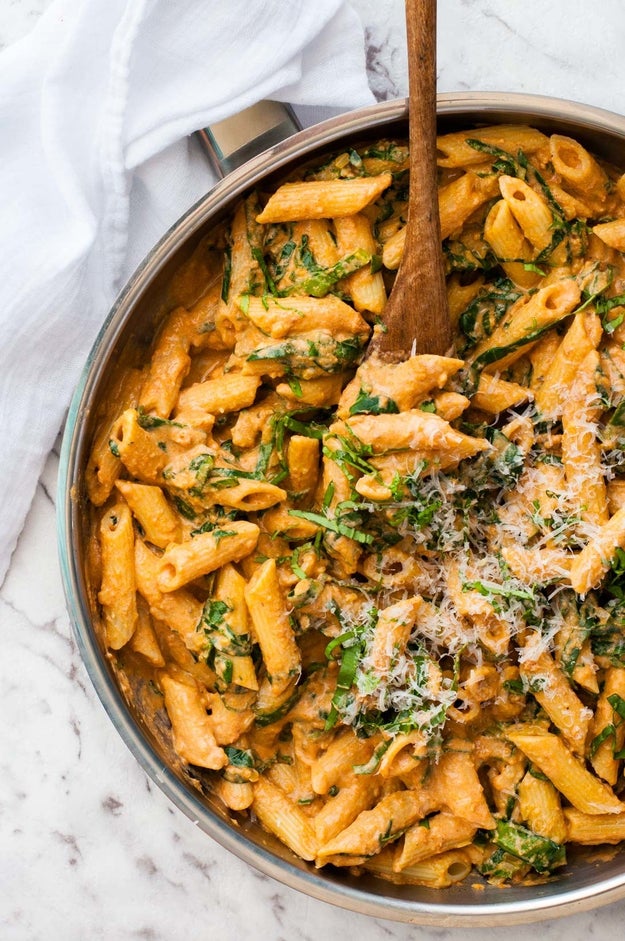 Creamy Sun-dried Tomato Pasta