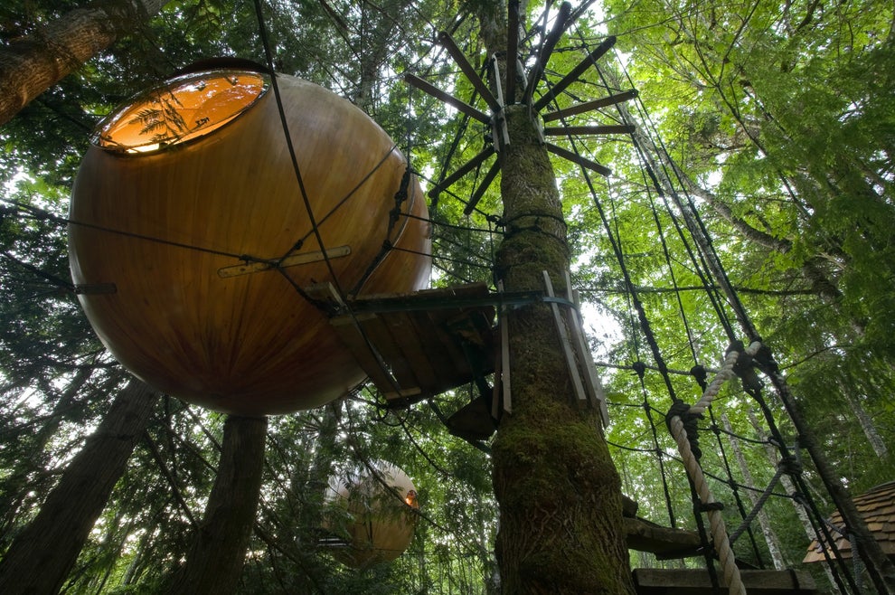 Free Spirit Spheres, British Columbia