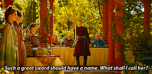Wouldn't it be fitting if Cersei was killed by Joffrey's sword, especially since it's so aptly named?