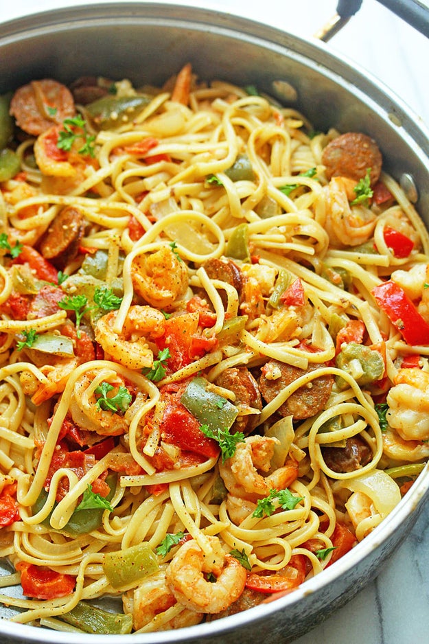 Cajun Shrimp Pasta