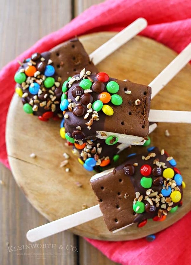 Ice Cream Sandwich Pops