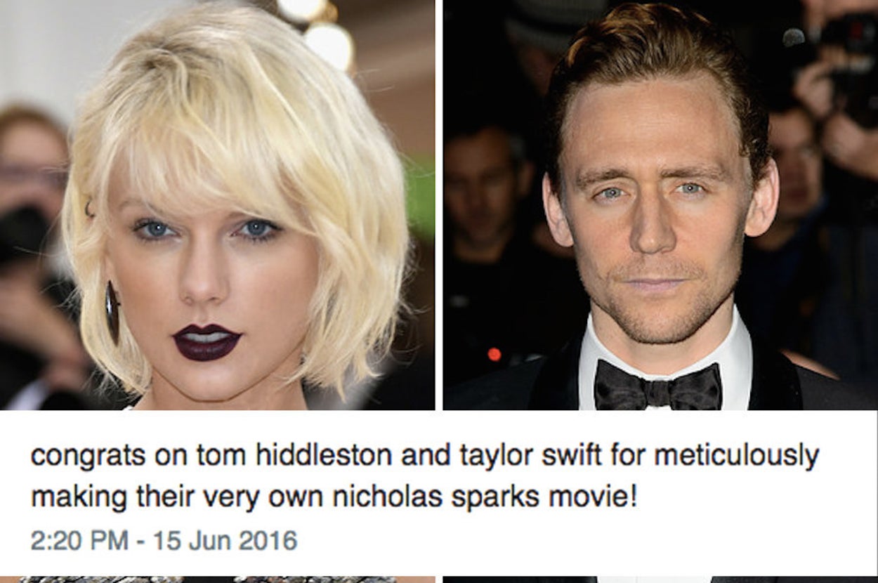 People Are Having A Meltdown That Taylor Swift And Tom Hiddleston Are Dating