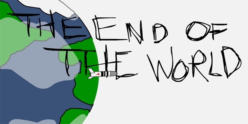 The End of the World video was first published to albinoblacksheep.com in 2003. The video depicts how the world will end based on the current state of politics.