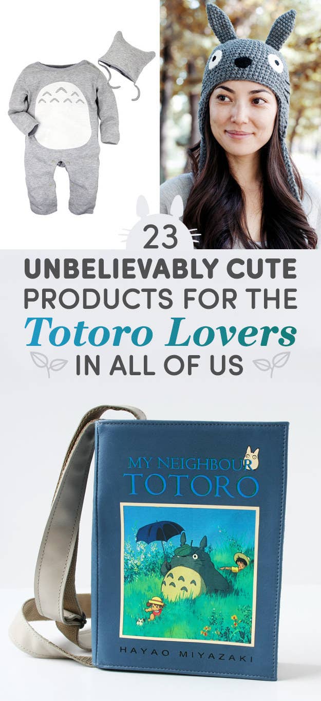 23 Ridiculously Cute Products For Anyone Who Loves Totoro 23 Ridiculously Cute Products For Anyone Who Loves Totoro