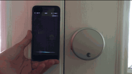 The Smart Lock brings something called HomeKit to the table, which is Apple's software for smart home appliances. You'll be able do things like ask Siri to lock/unlock your door or check the status of door. The act of speaking into the air and having something happen in response is nothing short of magic. It's like playing God in your home.