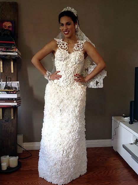 Ok These Toilet Paper Wedding Dresses Are Actually Like Really Pretty
