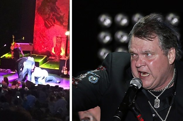 Meat Loaf Collapses On Stage During Concert In Canada